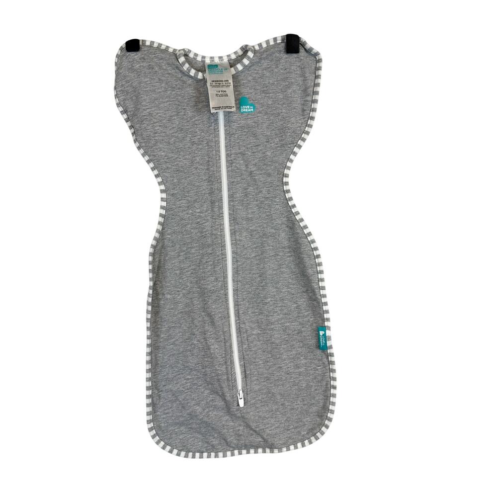 Love To Dream Swaddle Up Sleepsack Gray - Newborn 5-8.5 lbs